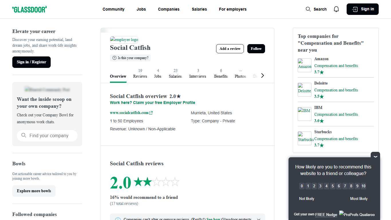 What is Social Catfish? Company Culture, Mission, Values Glassdoor